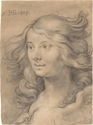 Cabeza de una sirena