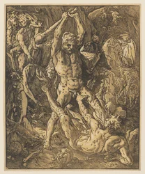 Hércules matando a Caco