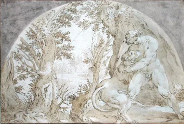 Hércules y el león de Nemea