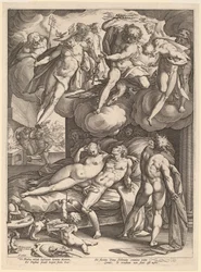 Marte y Venus Sorprendidos por Vulcano