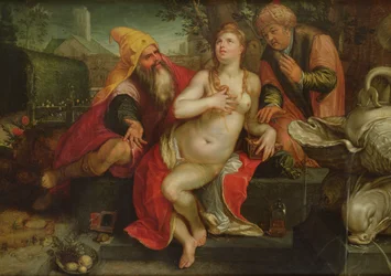 Susana y los Ancianos, 1607