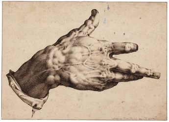 La mano derecha del artista