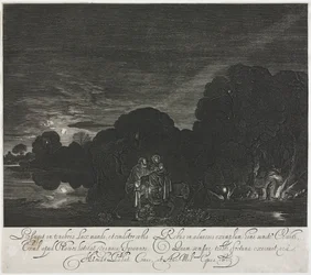 La huida a Egipto (Noche)