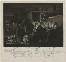 Júpiter y Mercurio en la Casa de Filemón y Baucis