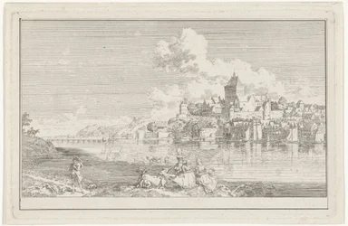 Vista del Valkhof en Nijmegen