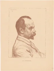 Retrato de Jacobus Gerardus Veldheer