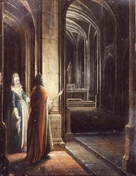 Figuras en una Iglesia