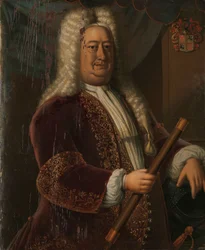 Dirk van Cloon (1730-1735)
Retrato de Dirk van Cloon, Gobernador General de las Indias Orientales Holandesas