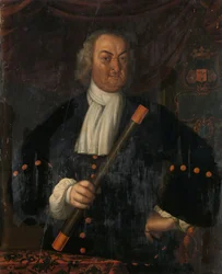 Hendrik Swaardecroon (1718-1725)
Retrato de Hendrik Swaardecroon (Hendrick Zwaardecroon), Gobernador General de las Indias Orientales Holandesas