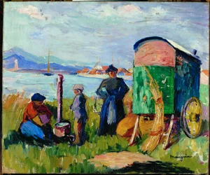 La caravana de los gitanos