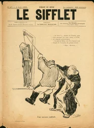 Le Whistle, número 27, Satírico en N & B