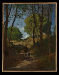 Abetos en Les Trembleaux, cerca de Marlotte