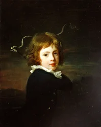 Retrato de un niño joven, que se cree es Lord Wood