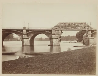 El puente de Saint Cloud tras la guerra franco-prusiana