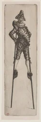 Punchinello en Zancos, c. 1888