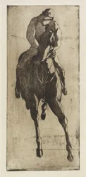 El caballo de carreras, c.1888
