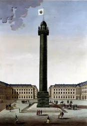 Place Vendôme - en “Views of Paris” por Courvoisier