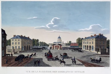 Vista de la Barrière des Gobelins ou d