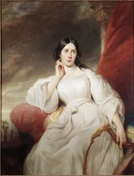 Retrato de Maria Garcia llamada la Malibran, en el papel de Desdémona