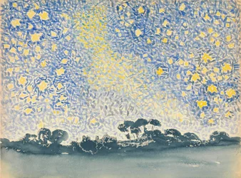 Paisaje con estrellas, ca. 1905-1908