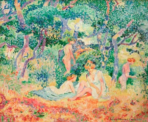 El bosque o desnudo en el bosque, 1906-1907