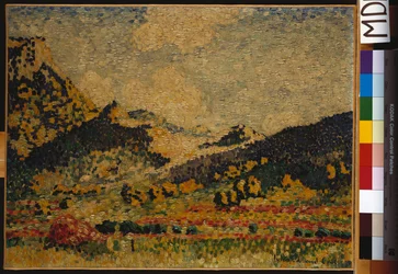 Estudio para «Las pequeñas montañas mauricianas», 1909
