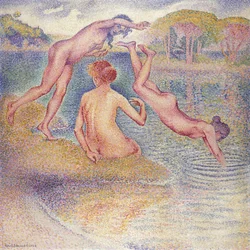 Los bañistas