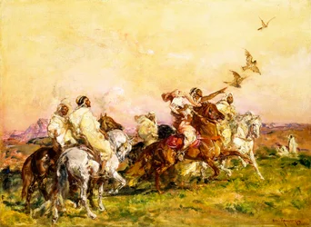La fiesta de cetrería