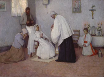 Comunión en Extremis, 1889