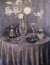 La mesa, armonía gris