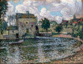 El molino, Montreuil-Bellay, 1914