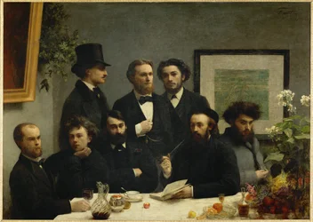 Coin de table (pintura sobre lienzo)