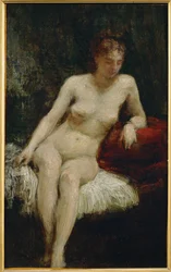 Desnudo (pintura sobre lienzo)