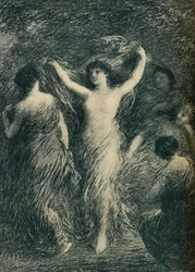 Bailarinas, c1900