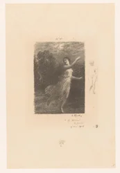 Nimf vlucht weg for sater
De noche, la ninfa errante
Bucólicos. Idilios y fragmentos de idilios. XXIV
Gedichten van André Chénier (título de la serie)
Ilustraciones para las Poésies d