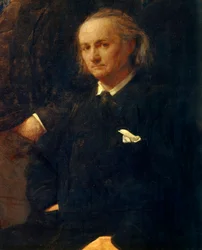 Retrato de Charles Baudelaire (detalle de: 