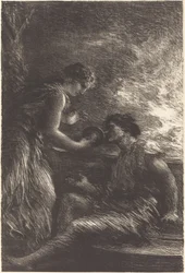 Sieglinde y Siegmund del Acto I de "La Valquiria"