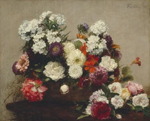 Naturaleza muerta con flores