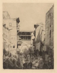 Calle en El Cairo