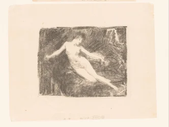 Estudio de una mujer desnuda y despierta
Le Matin
