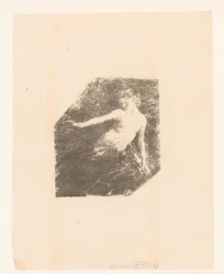 Estudio de una mujer desnuda