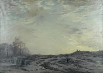 La Banlieue de Paris aux environs des fortifications, ca. 1923 (óleo sobre lienzo)