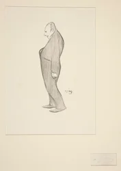 hombre de pie