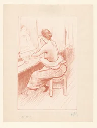 Mujer a su baño
Mensonges