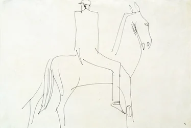 Jinete en Rotton Row, 1913