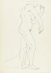 Figura femenina de pie