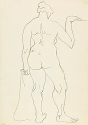 Figura femenina de pie