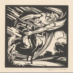 La mujer y el viento