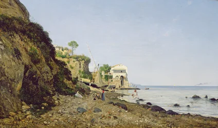 Paisaje marino en Sorrento, 1859
