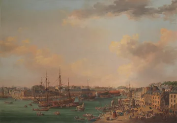 El puerto exterior de Brest, 1773